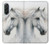 S4025 White Horse Painting Case For Samsung Galaxy A36