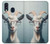 S3991 Goat Glasses Case For Samsung Galaxy A40