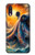 S4003 Oil Color Painting Giant Octopus Case For Samsung Galaxy A40