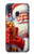 S4029 Xmas Smiling Santa Claus Gift Box Case For Samsung Galaxy A40