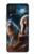 S3995 Grim Wolf Indian Girl Case For Samsung Galaxy A42 5G