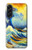 S4005 Oil Color Painting Great Waves Case For Samsung Galaxy A56