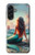 S4006 Oil Painting Mermaid Case For Samsung Galaxy A56