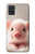 S3979 Cute Baby Pig Case For Samsung Galaxy A51