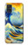 S4005 Oil Color Painting Great Waves Case For Samsung Galaxy A51