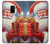 S4029 Xmas Smiling Santa Claus Gift Box Case For Samsung Galaxy A8 (2018)