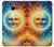 S3966 Artistic Sun Moon Case For Samsung Galaxy A5 (2017)