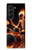 S3985 Fire Skull Drummer Case For Samsung Galaxy Z Fold 5
