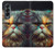 S3971 Cat Painted Color Case For Samsung Galaxy Z Fold 4