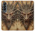 S3981 Dragon Head Old Map Case For Samsung Galaxy Z Fold 4