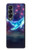 S3982 Dream Whale Colorful Nebula Case For Samsung Galaxy Z Fold 4
