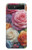 S3975 Colorful Roses Painting Case For Samsung Galaxy Z Flip 5G
