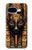 S3992 Gold Black Anubis Case For Google Pixel 9a