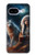 S3995 Grim Wolf Indian Girl Case For Google Pixel 9a