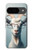 S3991 Goat Glasses Case For Google Pixel 9