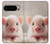 S3979 Cute Baby Pig Case For Google Pixel 9 Pro