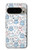 S4013 Seamless Cute Ghost Pattern Case For Google Pixel 9 Pro