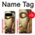 S4022 Vintage Buddha Face Golden Style Case For Google Pixel 9 Pro