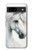 S4025 White Horse Painting Case For Google Pixel 8a