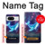 S3982 Dream Whale Colorful Nebula Case For Google Pixel 8