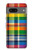 S3983 Fabric Texture LGBTQ Case For Google Pixel 7a