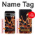 S3985 Fire Skull Drummer Case For Google Pixel 7