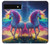 S3977 Colorful Unicorn Case For Google Pixel 6a