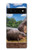 S4031 Baby Hippo Hippopotamus Family Case For Google Pixel 6 S4031 Baby Hippo Hippopotamus Family Case For Google Pixel 6