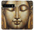 S4022 Vintage Buddha Face Golden Style Case For Google Pixel 6 Pro