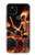 S3985 Fire Skull Drummer Case For Google Pixel 5