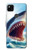 S4004 Oil Color Painting Giant Shark.jpeg Case For Google Pixel 4a
