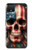 S4015 Skull American Flag Case For Google Pixel 4