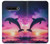S3980 Dolphin Sunset Milky Way Case For LG V60 ThinQ 5G