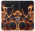 S3985 Fire Skull Drummer Case For LG V60 ThinQ 5G