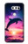 S3980 Dolphin Sunset Milky Way Case For LG V30, LG V30 Plus, LG V30S ThinQ, LG V35, LG V35 ThinQ