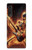 S3984 Fire Skeleton Playing Guitar Case For LG Velvet