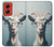 S3991 Goat Glasses Case For Motorola Moto G Stylus 5G (2024)