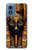 S3992 Gold Black Anubis Case For Motorola Moto G Play 4G (2024)
