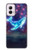 S3982 Dream Whale Colorful Nebula Case For Motorola Moto G Power 5G (2024)