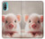 S3979 Cute Baby Pig Case For Motorola Moto E20,E30,E40