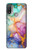 S4001 Multicolored Abstract Lilac Emerald Case For Motorola Moto E20,E30,E40