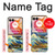 S4005 Oil Color Painting Great Waves Case For Motorola razr+ 2024, Motorola Razr 50 Ultra