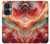 S4012 Red Marble Gold Veins Case For OnePlus Nord CE 3 Lite, Nord N30 5G