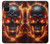 S3986 Fire Skull Case For OnePlus Nord N10 5G