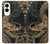 S0426 Gold Dragon Case For Samsung Galaxy S25 Edge