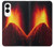 S0745 Volcano Lava Case For Samsung Galaxy S25 Edge