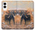 S1292 Dusty Elephant Egrets Case For Samsung Galaxy S25 Edge