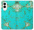 S2377 Turquoise Gemstone Texture Graphic Printed Case For Samsung Galaxy S25 Edge
