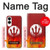 S2803 Fire Red Devil Spear Symbol Case For Samsung Galaxy S25 Edge
