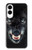S2823 Black Wolf Blue Eyes Face Case For Samsung Galaxy S25 Edge